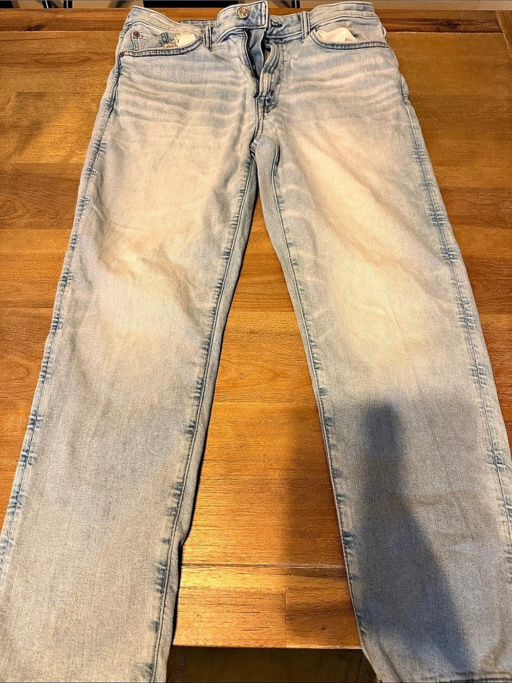 American Eagle Boot Cut Jeans Blue Waist 33 x 30